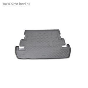 Коврик в багажник Toyota Land Cruiser 200 11/2007-2012, 2012-2016, внед., 7 мест, полиуретан