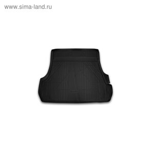 Коврик в багажник Toyota Land Cruiser 200, 2012-2016 5 мест, внед., 1 шт. (полиуретан)