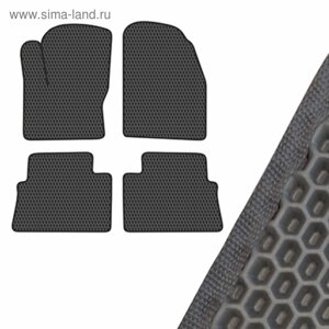 Коврики EVA Skyway, Ford Focus S-MAX 2005- VIP, серый, S01706151