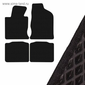 Коврики EVA Skyway, Hyundai Grandeur 2012 - н. в., черный, S01705196