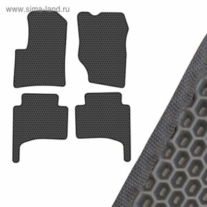 Коврики EVA Skyway, Volkswagen Touareg 2002-2010 (Porsche Cayenne), серый, S01706531