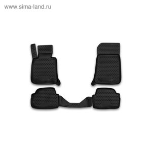 Коврики в салон BMW 1-3D 2004-2011, 4 шт. (полиуретан)