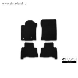 Коврики в салон Klever Econom Toyota Land Cruiser 150, 5 мест, 2013-2016, внед., 4 шт