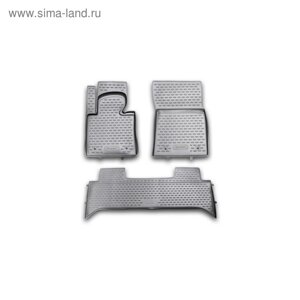 Коврики в салон LAND ROVER Range Rover III, 2001-2010-2016, 3 шт. (полиуретан)