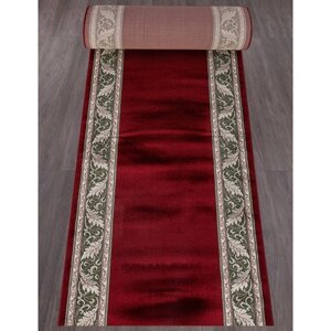 Ковровая дорожка Merinos Colizey, размер 120x2500 см, цвет red-green