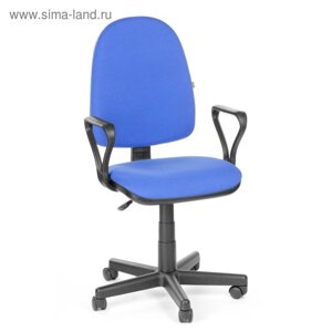 Кресло оператора "Престиж Самба", синий, ткань (В-10)