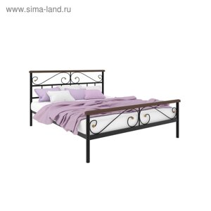Кровать «Эсмиральда Плюс», 16002000 мм, металл, цвет чёрный