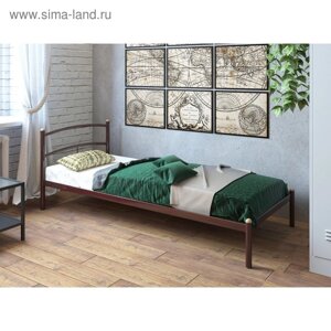 Кровать «Хостел», 9002000 мм, металл, цвет коричневый