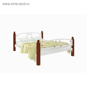 Кровать «Каролина Люкс Плюс», 18002000 мм, металл, цвет белый