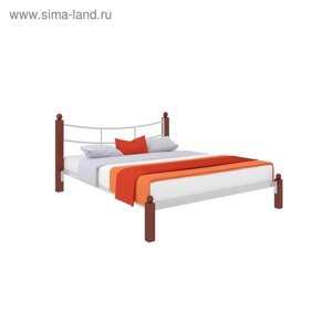 Кровать «Софья Люкс», 18002000 мм, металл, цвет белый