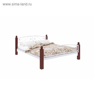 Кровать «Вероника Люкс Плюс», 14002000 мм, металл, цвет белый