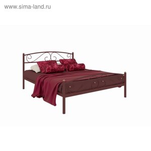 Кровать «Вероника плюс», 18002000 мм, металл, цвет коричневый