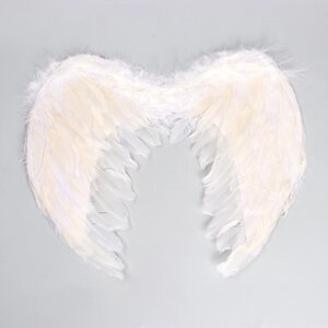 Крылья ангела, 4035 см, на резинке, цвет белый