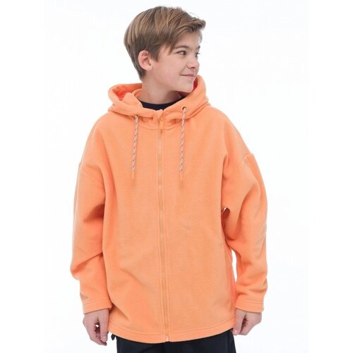 Куртка для мальчиков, рост 116 см, цвет оранжевый