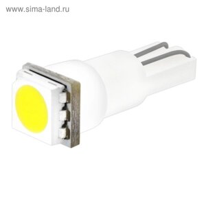 Лампа светодиодная Skyway T5, W1.2W, 12 В, 1 SMD диод, без цоколя, S08201213