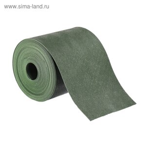 Лента бордюрная, 0.15 10 м, толщина 1.2 мм, пластиковая, зелёная, Greengo