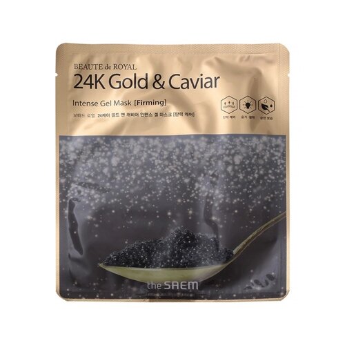 Маска Beaute de Royal 24K Gold & Caviar Intense Gel Mask
