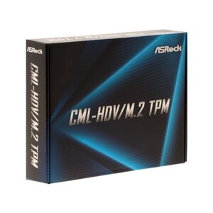 Материнская плата asrock CML-HDV/M. 2 TPM, LGA 1200, H310, 2xddr4, DVI, VGA, HDMI, matx