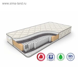 Матрас Eco Holl S-1000, размер 180 х 190 см, высота 21 см, трикотаж