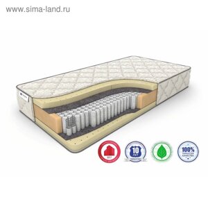 Матрас Prime Soft S-1000, размер 180 х 200 см, высота 27 см, трикотаж