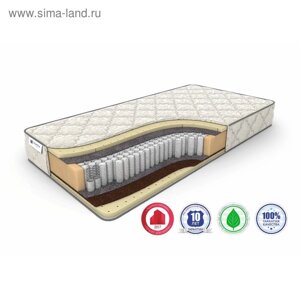 Матрас SleepDream Soft S-1000, размер 180 х 190 см, высота 22 см, трикотаж