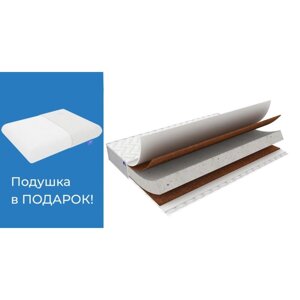 Матрас Solid Premium Tropikana Foam, размер 160х200 см, высота 21 см, чехол трикотаж + подарок бамбуковая подушка