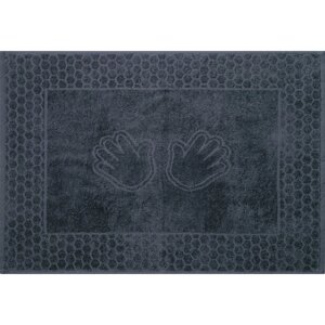 Маxровое полотенце «Утро ручки», размер 50x70 см, цвет антрацит