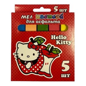 Мел цветной «Hello Kitty. JUMBO», 5 шт.
