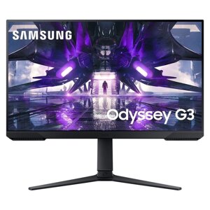 Монитор Samsung 27" Odyssey G3 S27AG320NI черный VA LED 1ms 16:9 HDMI полуматовая HAS Piv 2 103390