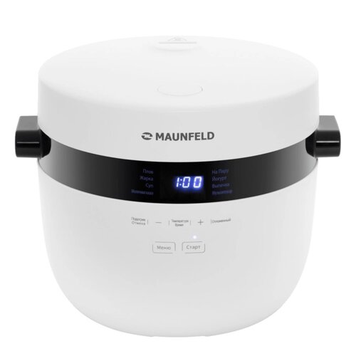 Мультиварка maunfeld MF-1623WH, 5 л, 860 вт, белый