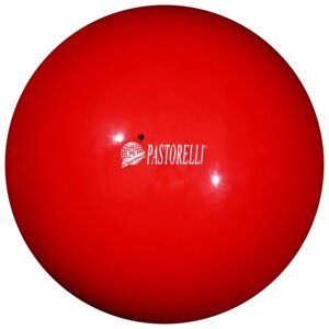 Мяч для художественной гимнастики Pastorelli New Generation FIG, d=18 см, цвет красный