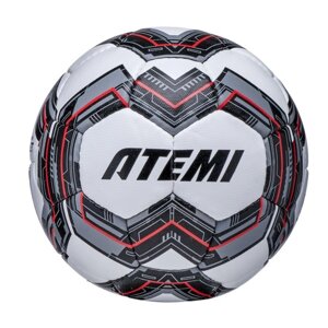 Мяч футбольный Atemi BULLET TRAINING, синт. кожа ПУ, р. 4, р/ш, окруж 65-66