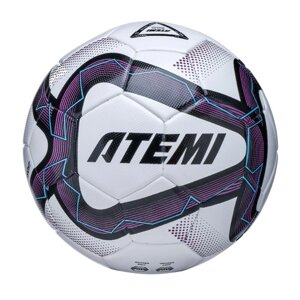 Мяч футбольный Atemi LEAGUE INSIGHT MATCH, синт. кожа ПУ, р. 5, Thermo mould , окруж 68-70