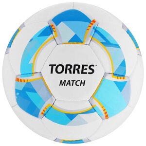 Мяч футбольный TORRES Match, PU, ручная сшивка, 32 панели, р. 5