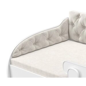 Мягкие боковины на диван «КарлСон24», 80х30 см, цвет белый
