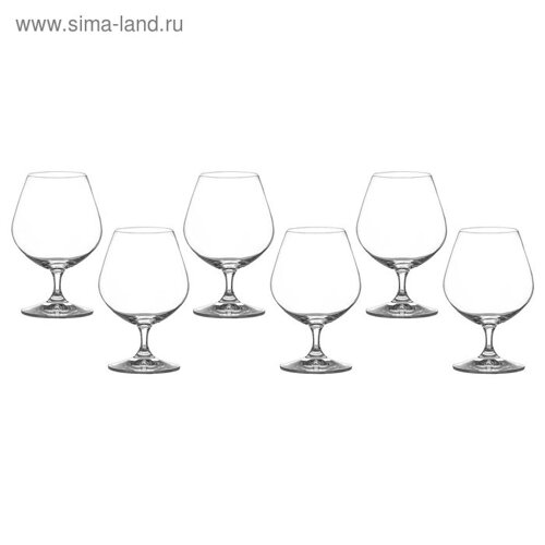 Набор бокалов для бренди «Лара», 400 мл, 6 шт.