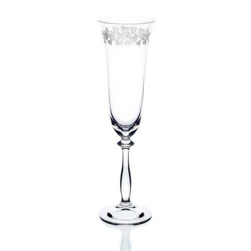 Набор бокалов для шампанского Crystalex «Анжела. Любовь», 190 мл, 2 шт