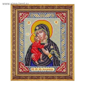 Набор для вышивки бисером «Пресвятая Богородица. Феодоровская»