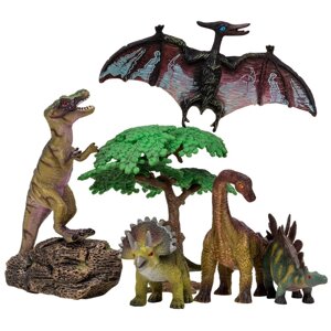 Набор фигурок «Мир динозавров», 7 фигурок