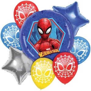 Набор воздушных шаров "Супермен", Человек-паук