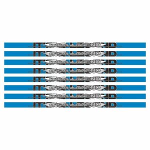 Наклейка-молдинг широкий "IT'S A LEGEND", синий, 100 х 4 х 0,1 см, комплект 8 шт