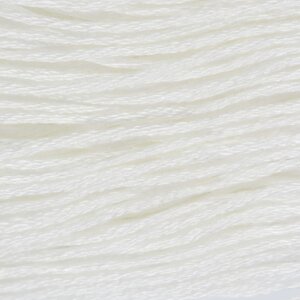 Нитки мулине «Blanc», 8 1 м, цвет белый