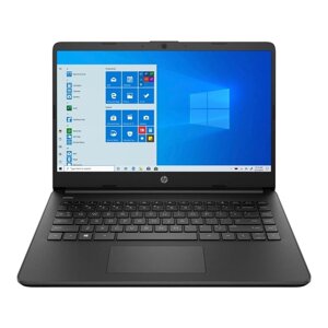 Ноутбук HP14 14s-fq0024ur, 14", 3050U, 4 Гб, SSD 256 Гб, AMD, Win11, чёрный