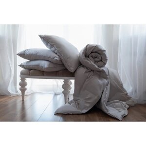 Одеяло сверхлёгкое пуховое Masuria, размер 200х220 см, цвет серый