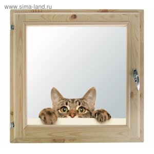 Окно, 5050см, "Кошак", однокамерный стеклопакет