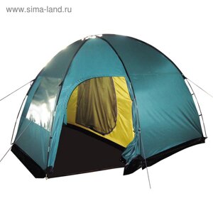 Палатка Bell 4 (V2), 365 х 260 х 205 см, цвет зелёный
