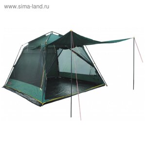 Палатка-тент Bungalow Lux Green (V2), 300 х 300 х 225 см, цвет зелёный