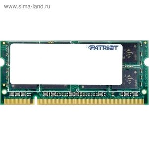 Память DDR4 patriot PSD48G266681S, 8гб, 2666 мгц, PC3-21300, SO-DIMM