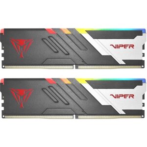 Память DDR5 2x16GB 7400mhz patriot PVVR532G740C36K viper venom RGB RTL gaming PC5-59200 CL3 102936