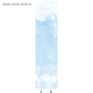 Панель потолочная PANDA Небо добор 4123 (упаковка 4 шт. 2х0,25 м
